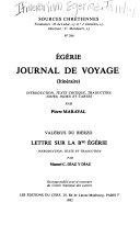 Journal de voyage  ( itinéraire)